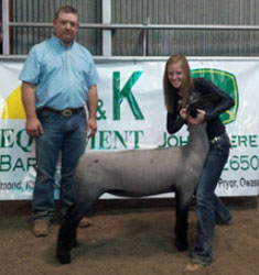 Wright Club Lambs Winner