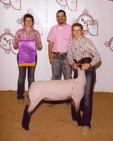 Wright Club Lambs Winners